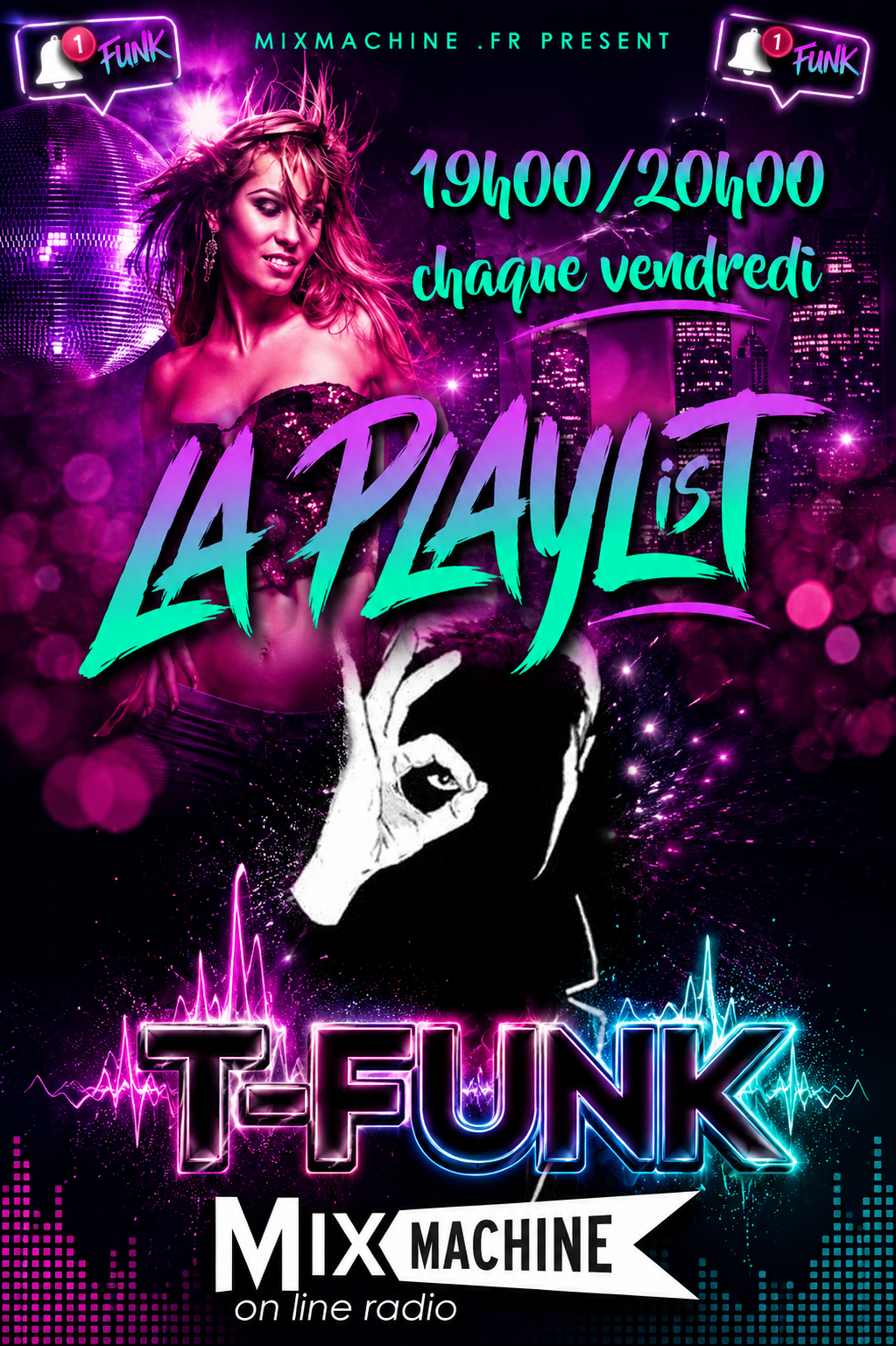 playlist -t funk